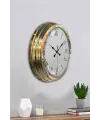 Gold Şık 40 Cm Metal Roma Rakamlı Duvar Saati