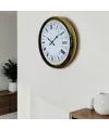 Golden Aurelia 52 x 52 Cm Duvar Saati