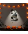 Gotik Cüce ve Kafatası Halloween Duvar Sticker Seti