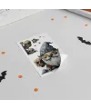 Gotik Cüce ve Kafatası Halloween Duvar Sticker Seti