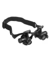 Gözlük Modeli 10x 15x 20x 25x Lens,2led Işıklı,büyüteç
