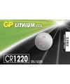 Gp Lıthıum Cell Cr-1220 Dl-1220 Para Pili 3v 5li Kart