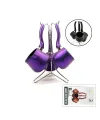 Granit Çelik Cezve Seti 4lü (230/280/380 ml) Metal Standlı