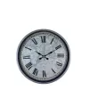 Gri 36 Cm Atlas Modern Tasarım Duvar Saati