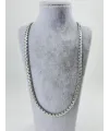 Gri Çelik Çelik Kolye 60 Cm - Ekl0056