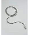 Gri Çelik Çelik Kolye 60 Cm - Ekl0056
