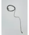 Gri Çelik Erkek Kolye 60 Cm - Ekl0003
