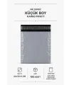 Gri Cepsiz Küçük Boy Kargo Poşeti 24x30+5 Cm 100 Adet