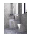 Gri Mermer Desen Duvar Sticker (30x30)