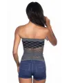 ieg™ GRİ MI  5034 Fantazi Büstiyer Atlet Korse