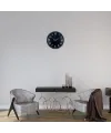 Gri Zarafet 36 Cm Duvar Saat