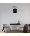 Gri Zarafet 36 Cm Duvar Saat