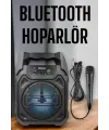 Güçlü Ve Şarj Edilebilir Bluetooth Hoparlör 6.5 İnç