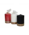 Gül Candle 7x10 Ve Orta Renkli Silindir Mum IEGN2CV
