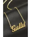 Güllü İsimli Kolye (Kişiye Özel)