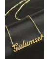 Gülümser isimli kolye (Kişiye Özel)