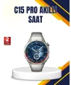 Gümüş Akıllı Saat 46mm Kasa
