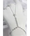 Gümüş Renk Pirinç Zirkon Taşlı Deniz Yıldızı Model Şahmeran