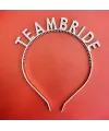 Gümüş Renk Team Bride Taç Plastik – Gelin ve Nedime Tacı