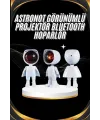 Gün Batımı Projektör Lamba Astronot Görünümlü Dekoratif Masa Lambası