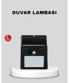 Güneş Enerjili 20 Led Hareket Sensörlü Lamba – Ip65 Su Geçirmez Dış Mekan Aydınlatma