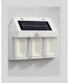 Güneş Enerjili 3 Modlu Duvar Apliği – Bahçe Ve Garaj Aydınlatması