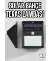Güneş Enerjili Bahçe Lambası Solar Gece Aydınlatma Sensörlü Lamba