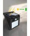 Güneş Enerjili Bahçe Lambası Solar Gece Aydınlatma Sensörlü Lamba
