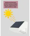 Güneş Enerjili Bahçe Ve Duvar Aydınlatma – Bk-618-3 Led Lamba