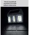 Güneş Enerjili Bahçe Ve Duvar Aydınlatma – Bk-618-3 Led Lamba