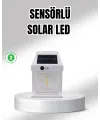 Güneş Enerjili Dış Mekan Sensörlü Duvar Lambası Ip65 Su Geçirmez