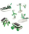 Güneş Enerjili Robot Oluşturma Seti Solar Kit (6 in 1)