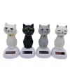 Güneş Enerjili Solar Sallanan Kedi
