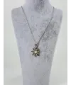 Güneş Figürlü Çelik Erkek Kolye - Ekl0079