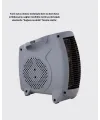 Güvenli Elektrikli Fanlı Isıtıcı Termostatlı Hızlı Isıtma