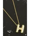 H Harfli Balon Kolye