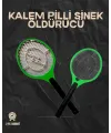Hafif Ve Ergonomik Elektronik Böcek Öldürücü – Güvenlik Koruması İle Pil Kontrollü