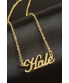Hale isimli kolye (Kişiye Özel)