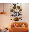 Halloween Temalı Balkabaklı Duvar Sticker Seti