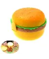 Hamburger Tasarımlı Beslenme Kabı