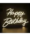Happy Bırthday Yazılı Neon Led
