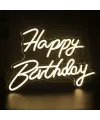 Happy Birthday Yazılı Neon Led Işık
