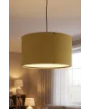 Hardal Kumaş Başlıklı Sarkıt Avize 35 CM