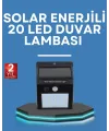 Hareket Algılamalı Solar Led Güvenlik Lambası