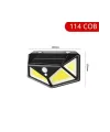 Hareket Sensörlü Bahçe Lambası 114 Led 3 Mod