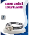 Hareket Sensörlü Led Far 45 Derece Ayarlı Şarj Edilebilir