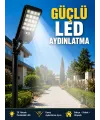 Hareket Sensörlü Solar Led Aydınlatma 3 Modlu Uzaktan Kumandalı Bahçe Lambası