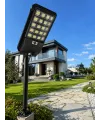 Hareket Sensörlü Solar Led Aydınlatma 3 Modlu Uzaktan Kumandalı Bahçe Lambası