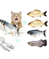 Hareketli Balık Kedi Oyuncağı Şarjlı