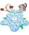 Hareketli İnteraktif Kedi Oyun Matı - USB Şarjlı - 3 Oyun Modu